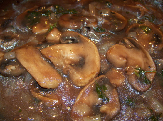 Jims Easy Mushroom Sauce For Steak Recipe  Genius Kitchen