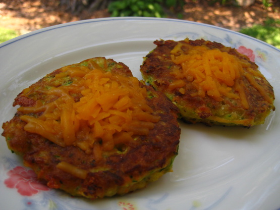 Zucchini Cheese Patties - Image 2