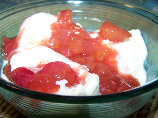 Rhubarb Sauce With Zest Recipe - Food.com