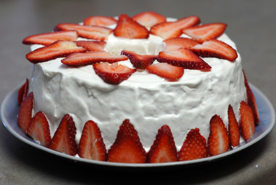 Strawberry Sunshine Cake