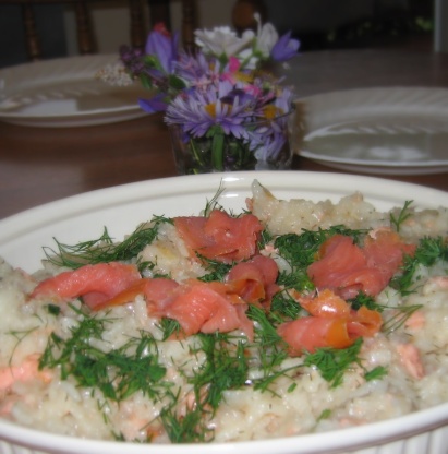 Smoked Salmon Risotto Recipe - Food.com