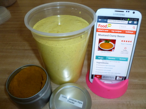 Mustard Curry Sauce Recipe Food Com