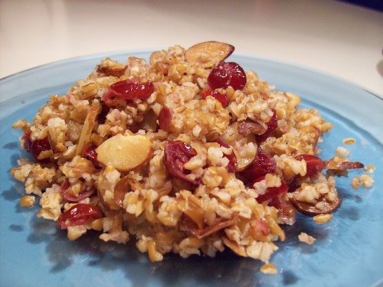 Bulgur Pilaf W/ Almonds and Cranberries Recipe - Food.com