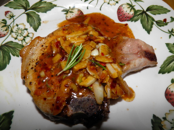 Garlic Rosemary Pork Chops Under 30 Minutes