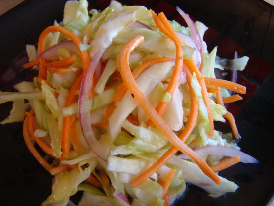 Texas Sweet & Sour Cole Slaw