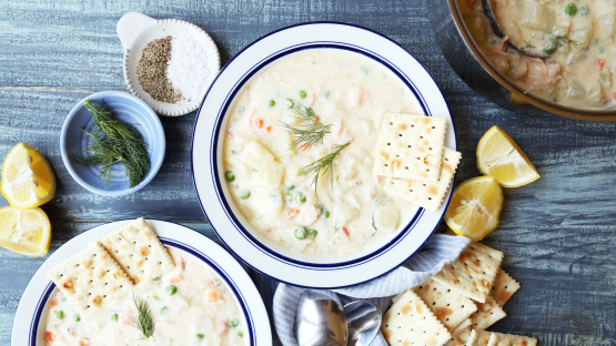 Salmon Fillet Chowder
