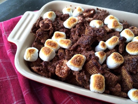 Crunchy Indoor S'mores