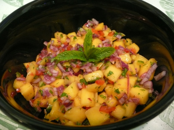 Mango Salsa Recipe - Mexican.Food.com