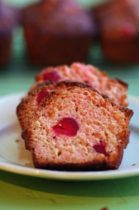 Maraschino Cherry Quick Bread