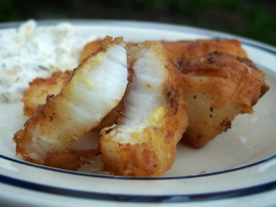 Secret Fried Halibut