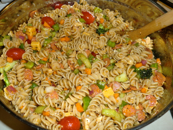 Supreme Pasta Salad Recipe Food Com