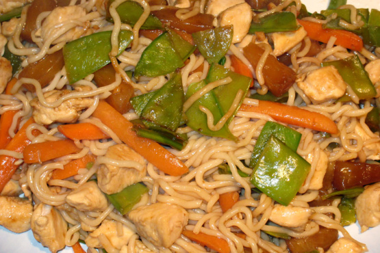 Pineapple Chicken Lo Mein