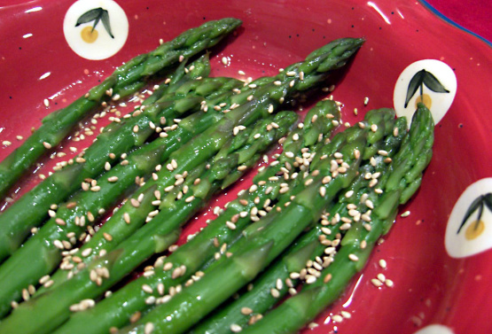 Sesame Asparagus