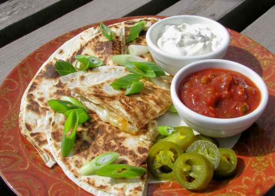 Grilled Cheese Quesadillas Recipe - Food.com