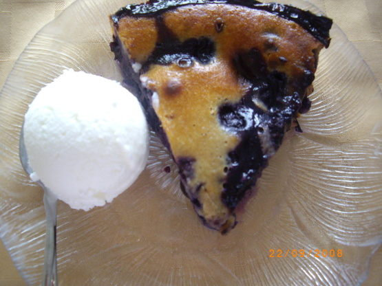 Blueberry Pudding