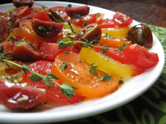 Tomatoes With Lemon Thyme Recipe - Food.com