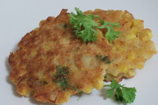 Corn patties