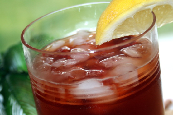 Refreshing Raspberry Iced Tea