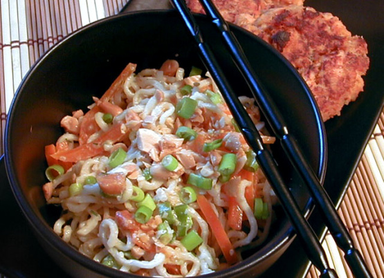 Noodle Salad with Peanut-Lime Vinaigrette
