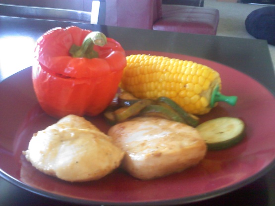 Fresh Rosemary Chicken and Zucchini