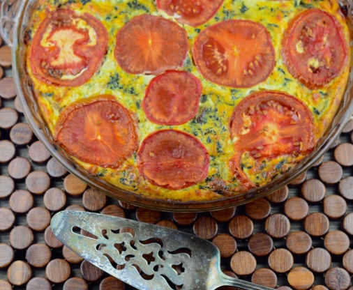Blender Quiche - or Whatever You Have in Your Kitchen Leftover