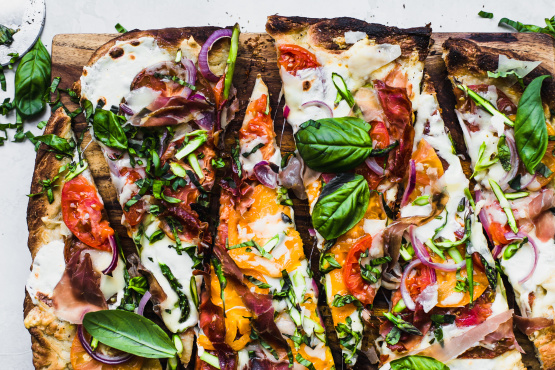 Grilled Pizza