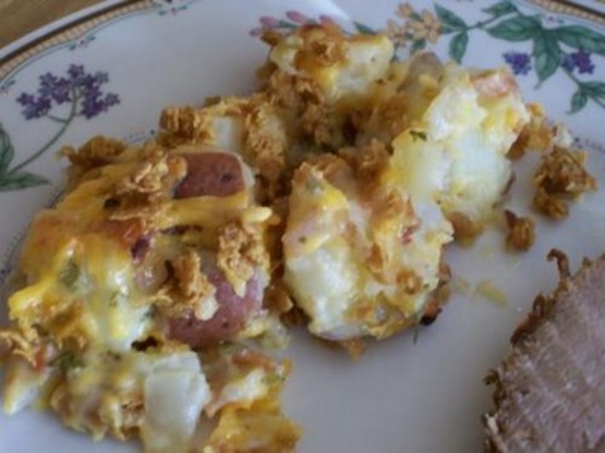 red potato casserole with ranch dressing Red Potato Casserole