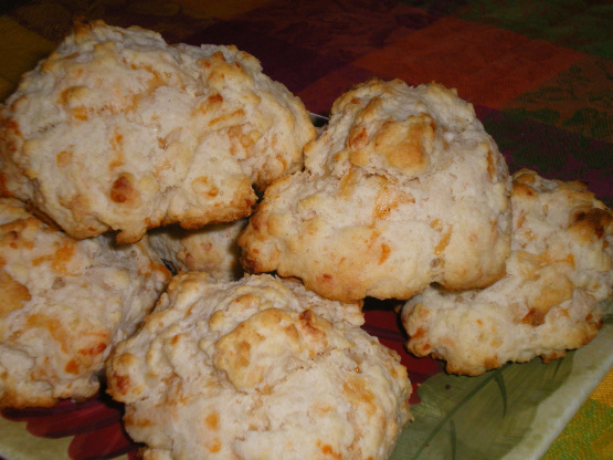 Garlic Cheese Drop Biscuits
