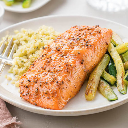 Peppery Brown Sugar Salmon Recipe - Food.com