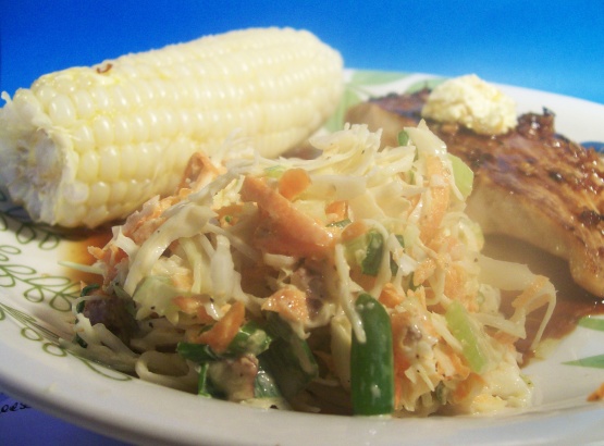 Nutty Cole Slaw - Nigella Lawson Recipe - Healthy.Food.com