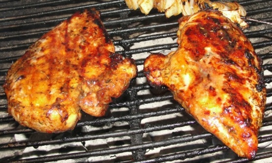 Soy-Marinated Chicken Thighs