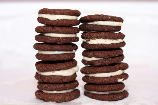 Chocolate Sandwich Cookies [www.food.com]