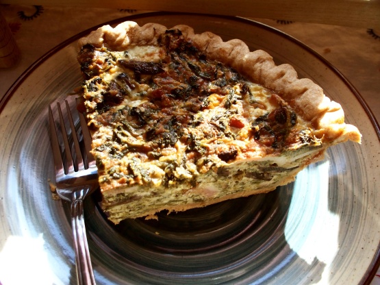 Amazing Spinach Bacon Quiche - Image 2