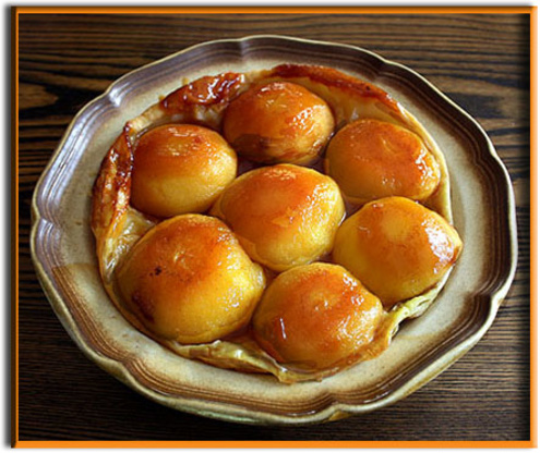 Caramelized Peach Tatin Recipe - Food.com