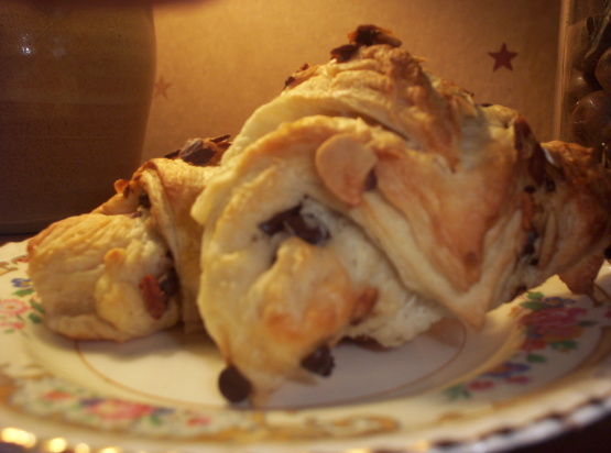 Chocolate Almond Croissants [www.food.com]