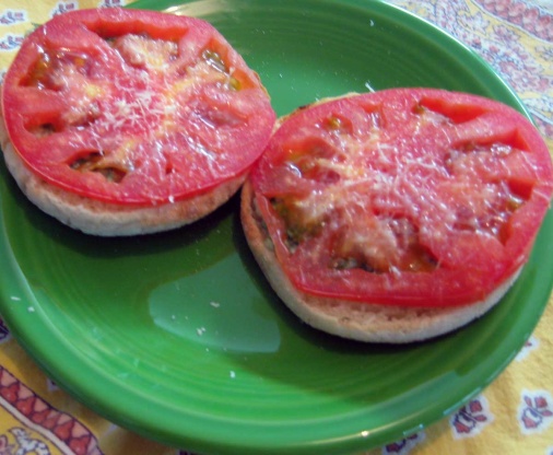 Open Face Tomato Basil Sandwiches Recipe - Food.com