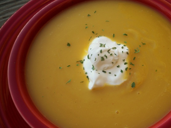 Acorn Squash And Apple Soup Recipe - Genius Kitchen