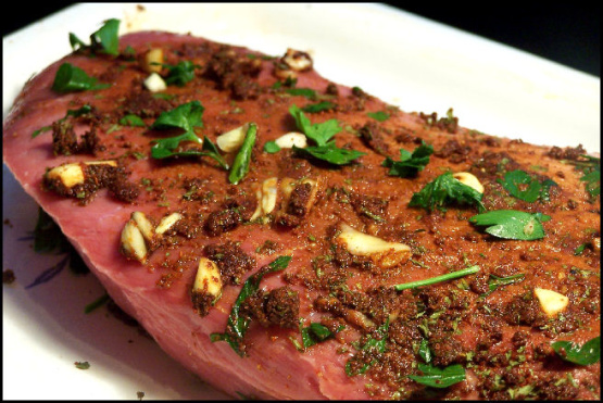 London Broil With Chili Seasonings