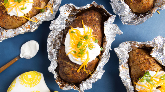 Spicy Grilled Potatoes