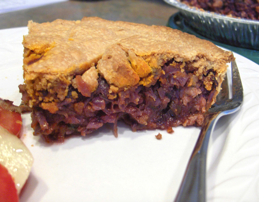 Meat and Cabbage Pie