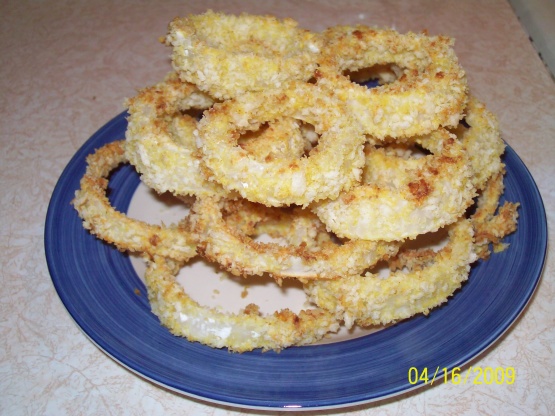 Spicy Oven Baked Onion Rings Recipe - Food.com
