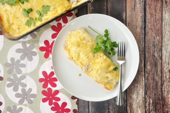 Cream of Chicken Enchiladas