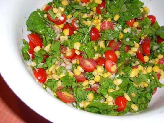 Arugula, Fresh Corn and Tomato Salad Recipe - Food.com
