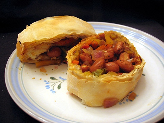 Veggie & Bean Strudel Recipe - Food.com