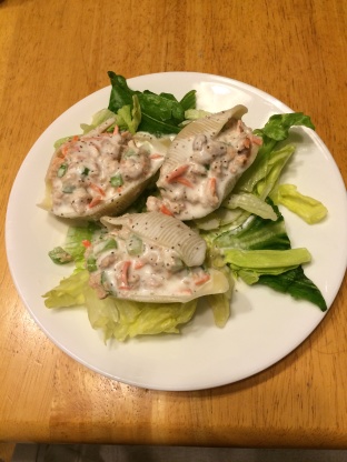 Tuna Salad Jumbo Shells