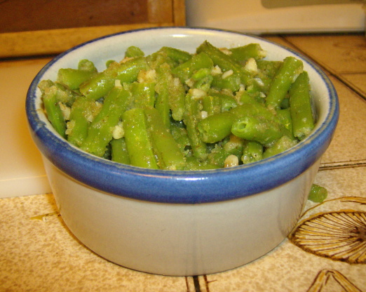 Garlicky Green Beans