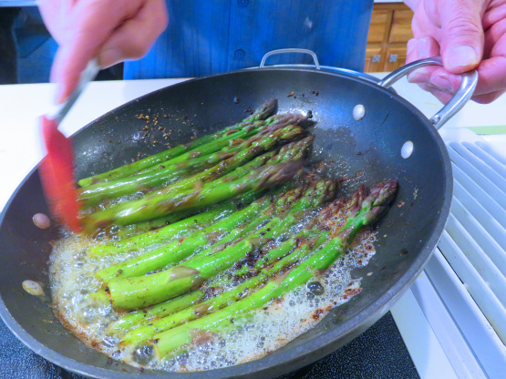 Nutty Flavoured Asparagus