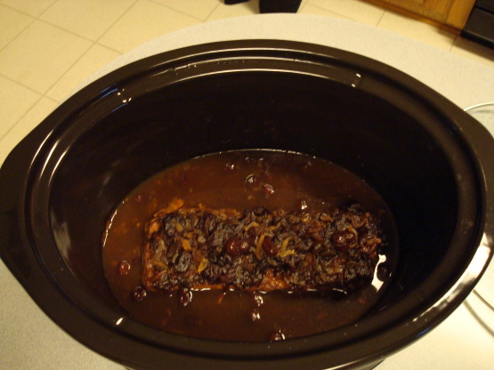 Slow Cooker Crock Pot Cranberry Pork Loin Roast Recipe ...