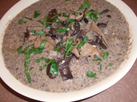 Creamy Mushroom Soup Recipe - Food.com