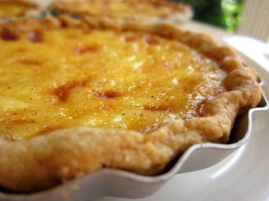 Old Fashioned Custard Pie